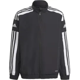 adidas Squadra 21 Präsentationsjacke Kinder Fußballjacke, schwarz - 176