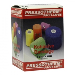 Pressotherm Kohäsive Bandage 8cmx4m blau