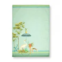 Pip Studio Jolie Heron Geschirrtuch Big Blue 50x70 cm