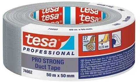 TESA 74662 Für die Nutzung im Innenbereich geeignet Für die Nutzung im Außenbereich geeignet 50 m Polyethylenterephthalat Grau