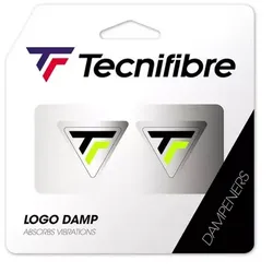 Vibrastop- Tecnifibre Logo Damp - neon-2er