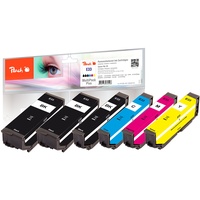 Peach PI200-487 Tinte Spar Pack Plus Tintenpatronen kompatibel zu Epson 33
