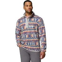 Columbia Helvetia II Printed Half Snap Fleece Grau L