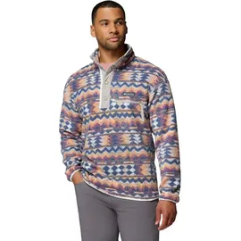 Columbia Helvetia II Printed Half Snap Fleece Grau L