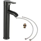 Ej.life - Edelstahl Wasserhahn, Waschtisch Schlauch Armatur Wasserhahn Küchenarmatur - Spültischarmatur Einhebelmischer Waschbecken Mischbatterie