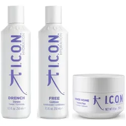 ICON Drench / Free / InnerHome Bundle* Haarpflegesets 0,75 l Damen