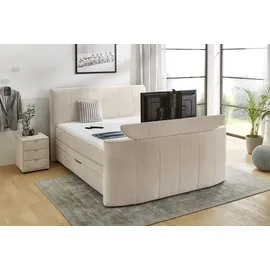 Jockenhöfer Wilhelm GmbH & Co.KG Boxspringbett 180 x 200 cm Beige