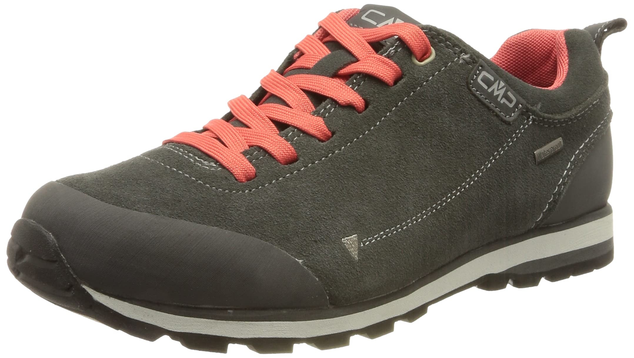 CMP Damen Elettra Low WMN Hiking Shoe WP, Titanio Begonia, 36 EU