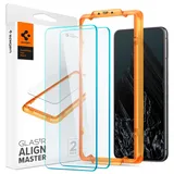 SPIGEN Glass tR AlignMaster 2 Pack Google Pixel 8 Pro