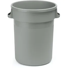 HENDI Abfalleimer 80 l Grau