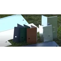 Green-Split Rasenkanten Metall Länge 120 cm Beeteinfassung Farbe:Grün,1 Stück 18.5cm