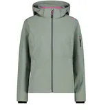 Zip Hood Damen grün