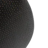 QAZQA Radiance 1 E27 rund schwarz mit Gold