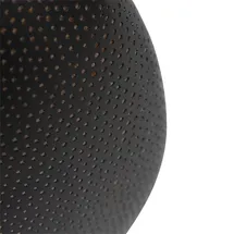 QAZQA Radiance 1 E27 rund schwarz mit Gold
