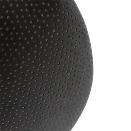 QAZQA Radiance 1 E27 rund schwarz mit Gold