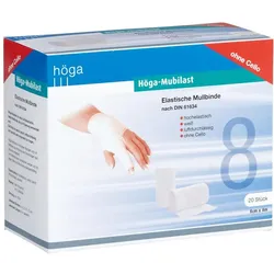 Höga-mubilast Fixierbinde 8 cmx4 m o.Cel 20 St