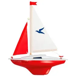 Günther® Badespielzeug Segelboot Captain Hook rot
