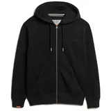 Superdry Essential Logo Sweatjacke Herren Schwarz S