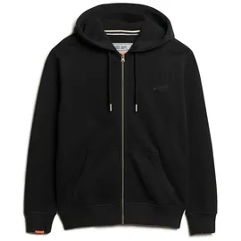 Superdry Essential Logo Sweatjacke Herren Schwarz S