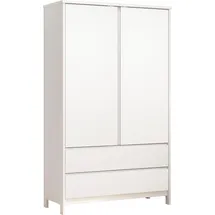 Home Affaire Aarhus Kleiderschrank 82 x 34 x 137 cm weiß