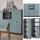 Vicco Küchenzeile R-Line 180 cm Blau-Grau