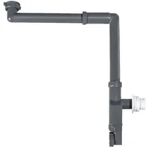 Bernstein Raumsparsiphon 2050 für Waschbecken 1 1/4 Zoll