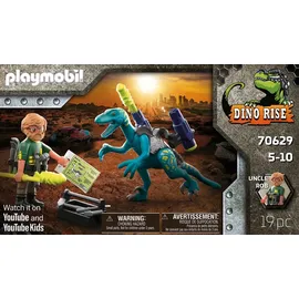 Playmobil Dino Rise Uncle Rob: Aufrüstung zum Kampf 70629