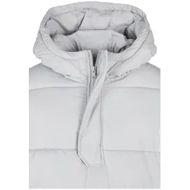 URBAN CLASSICS Hooded Cropped Jacke Light Gray L