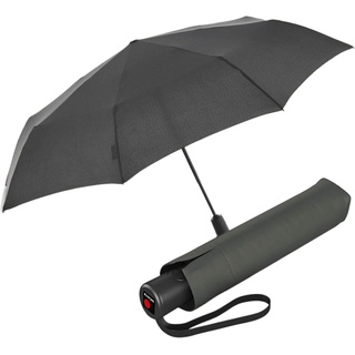 Knirps Taschenschirm A.200 Medium Duomatic – Kompakt und sturmfest – Windkanal getestet – Dark Grey