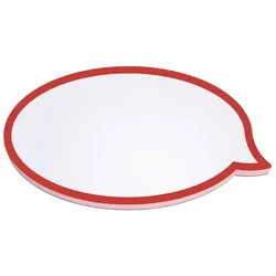 Moderationskarten Sprechblase, 11 x 19 cm, 50 St./Pack