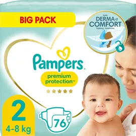 Pampers Premium Protection 4 - 8 kg 76 St.