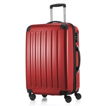 HAUPTSTADTKOFFER Alex 4-Rollen 65 cm / 63-74 l rot mit TSA