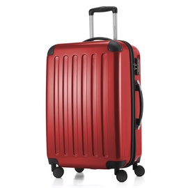 HAUPTSTADTKOFFER Alex 4-Rollen 65 cm / 63-74 l rot mit TSA