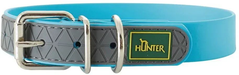 Hunter Convenience Türkises Hundehalsband (28-36cm)