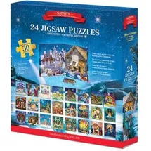 Eurographics Puzzle Adventskalender Nativity 24 x 50 Teile