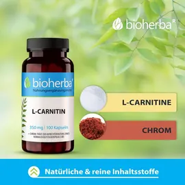 Bioherba L-Carnitin Kapseln 100 Stück