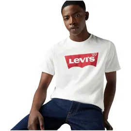 Levi's Standard Housemarked Kurzarm-T-Shirt White / Red L