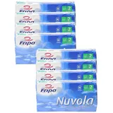 DocMed Toilettenpapier Fripa - Toilettenpapier nuvola, 2-lagig oder 3-lagig (Umweltfreundliche Herstellung 48-St. Hohe Blattqualität), Zwei Varianten für individuellen Komfort weiß