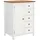 vidaXL Kleiderschrank 76 x 105 x 52 cm Eiche/Weiß