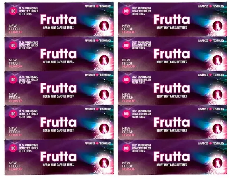 10x Frutta Hülsen Berry & Mint 100er