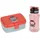 Lässig Brotdose & Trinkflasche Set - Lunch Set mit Lunchbox und Trinkflasche (460 ml)/Tiny Drivers