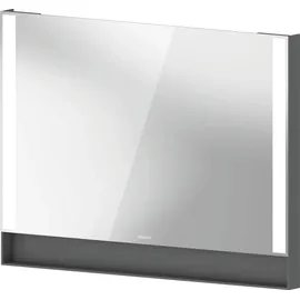 Duravit Collection One Spiegel Lichtfelder seitlich, dimmbar, 1000x750x65mm, QA7083049490000, Farbe: Graphit matt