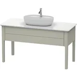 Duravit Waschtischunterschrank 1 Auszug 133,8 x 74,3 x 57 cm Taupe Seidenmatt