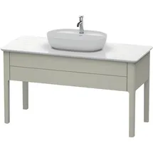 Duravit Waschtischunterschrank 1 Auszug 133,8 x 74,3 x 57 cm Taupe Seidenmatt