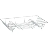 Zeller Tellerabtropfständer 48 x 32,5 x 9,5 cm Silber