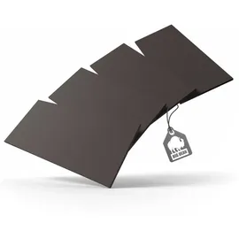 BigDean Türkantenschutz Schwarz 40 x 20 x 2 cm