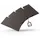 BigDean Türkantenschutz Schwarz 40 x 20 x 2 cm