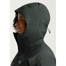 Jack Wolfskin Damen Icecape 2l Down Mantel (Größe XL, gruen)