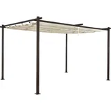 Jet-Line Pavillon Luxor 3 x 4 m Beige/Anthrazit