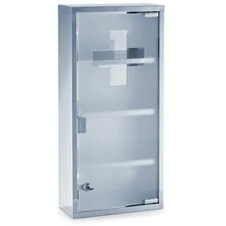 Zeller, Medizinschrank, Edelstahl